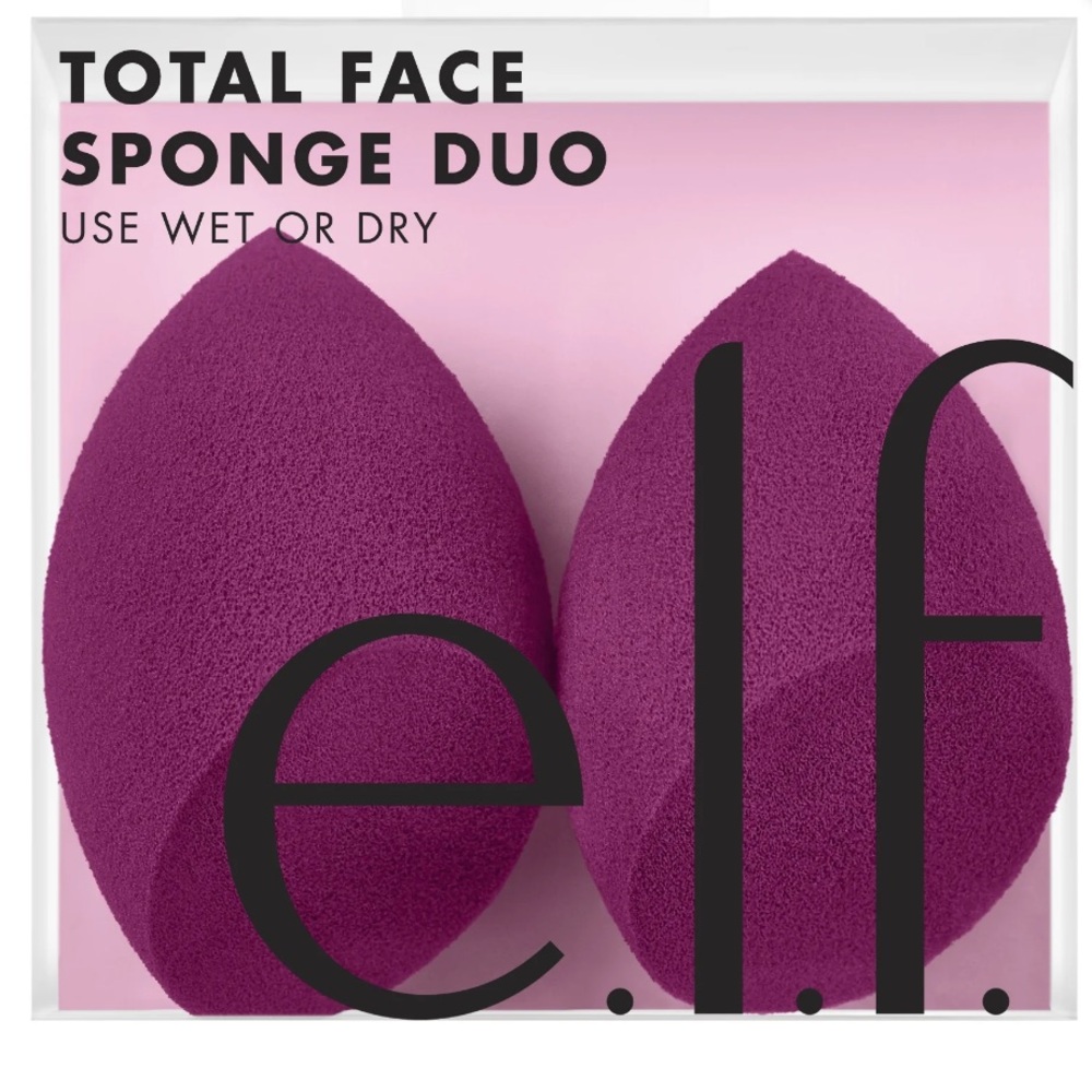 e.l.f Total Face Sponge Duo